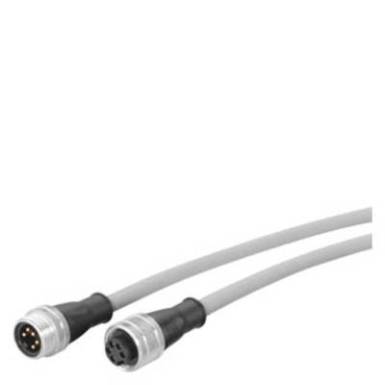 Siemens 6XV18225BE50 Áram Csatlakozókábel Szürke 0.5 m Siemens 6XV18225BE50 Áram Csatlakozókábel Szürke 0.5 m