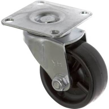 TOOLCRAFT TO-5137893 fix görgő szerelőlappal, gumi 50 mm TOOLCRAFT TO-5137893 fix görgő szerelőlappal, gumi 50 mm