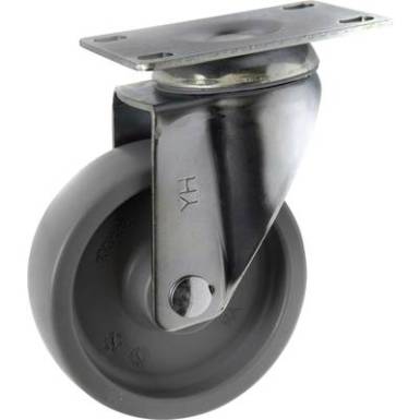 TOOLCRAFT TO-5137935 forgó görgő szerelőlappal PP 100 mm TOOLCRAFT TO-5137935 forgó görgő szerelőlappal PP 100 mm