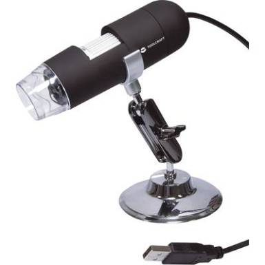 TOOLCRAFT USB-s mikroszkóp 2 MPix Digitális nagyítás (max.): 200 x TOOLCRAFT USB-s mikroszkóp 2 MPix Digitális nagyítás (max.): 200 x