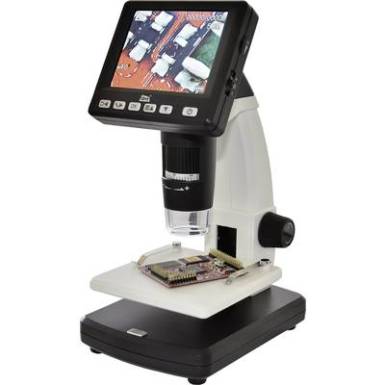 Digit&aacute;lis mikroszk&oacute;pkamera kijelzővel, 5 Mpx, 500x, Toolcraft DigiMicro Lab5.0