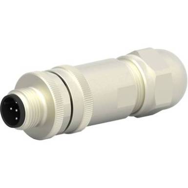 TE Connectivity T4111511051-000 Érzékelő-/működtető összekötő, konfekcionálatlan M12 Dugó, egyenes Pólusszám: 5 1 db TE Connectivity T4111511051-000 Érzékelő-/működtető összekötő, konfekcionálatlan M12 Dugó, egyenes Pólusszám: 5 1 db