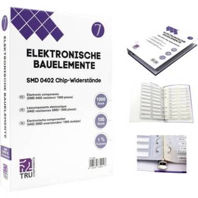TRU COMPONENTS TC-6869400 Rendszerező mappa SMD 0402 0.625 W 1 % 1000 rész TRU COMPONENTS TC-6869400 Rendszerező mappa SMD 0402 0.625 W 1 % 1000 rész