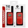 Motorola Solutions TALKABOUT T42 piros PMR készülék 2 részes készlet