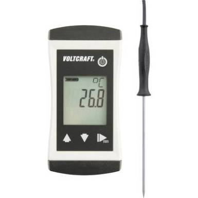 VOLTCRAFT PTM-120 Hőmérséklet mérőműszer -70 - 250 °C Érzékelő típus Pt1000 IP65 Kalibrált: Gyári standard (tanusítvány nélkül) VOLTCRAFT PTM-120 Hőmérséklet mérőműszer -70 - 250 °C Érzékelő típus Pt1000 IP65 Kalibrált: Gyári standard (tanusítvány nélkül)