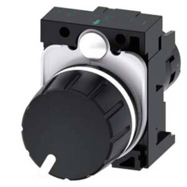 Siemens 3SU1200-2PT10-1AA0 Forgató potenciométer 47 kOhm 1 db Siemens 3SU1200-2PT10-1AA0 Forgató potenciométer 47 kOhm 1 db