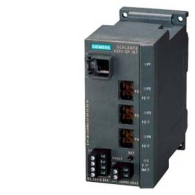 Ipari Ethernet switch Siemens SCALANCE X201-3P IRT