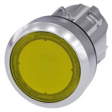 Siemens 3SU1051-0AA30-0AA0 Világító nyomókapcsoló IP66, IP67, IP69/IP69K 1 db Siemens 3SU1051-0AA30-0AA0 Világító nyomókapcsoló IP66, IP67, IP69/IP69K 1 db