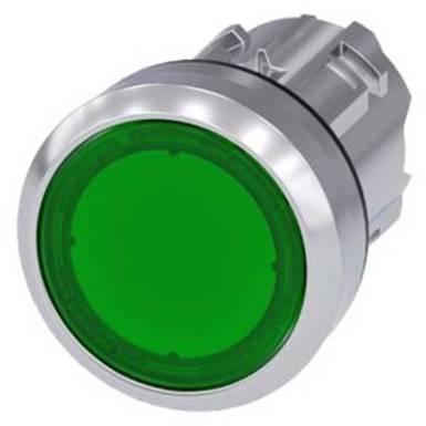 Siemens 3SU1051-0AA40-0AA0 Világító nyomókapcsoló IP66, IP67, IP69/IP69K 1 db Siemens 3SU1051-0AA40-0AA0 Világító nyomókapcsoló IP66, IP67, IP69/IP69K 1 db