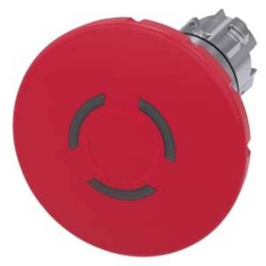 Siemens 3SU1051-1JB20-0AA0 V&eacute;szmeg&aacute;ll&iacute;t&oacute; gomba nyom&oacute;gomb IP66, IP67, IP69/IP69K 1 db