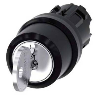 Kulcsos kapcsol&oacute; 2 x 45 &deg; Siemens 3SU1000-4BM01-0AA0 IP66, IP67, IP69/IP69K 1 db