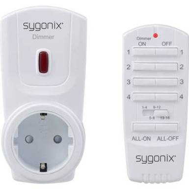RSL Vezeték nélküli dimmer készlet Köztes dugó Kapcsolási teljesítmény (max.) 300 W Max. hatótáv (szabad területen) 70 m RSL Vezeték nélküli dimmer készlet Köztes dugó Kapcsolási teljesítmény (max.) 300 W Max. hatótáv (szabad területen) 70 m