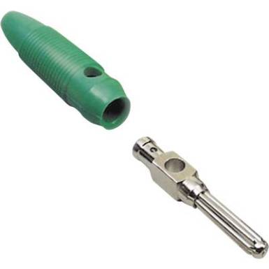 TRU COMPONENTS Ban&aacute;ndug&oacute; Dug&oacute;, egyenes Tű &aacute;tm&eacute;rő: 4 mm Z&ouml;ld 100 db