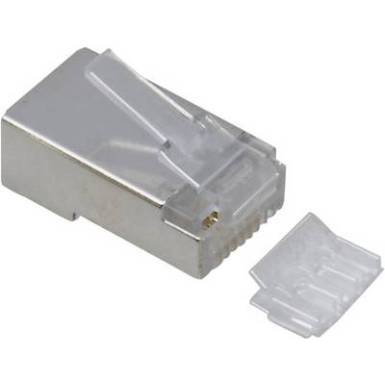 Dug&oacute;, egyenes P&oacute;lussz&aacute;m: 8P8C TRU COMPONENTS TC-2525010 50 db