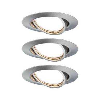 Beépíthető lámpa 3 részes készlet LED GU10 15 W Paulmann 93420 Base Nemesacél (matt) Beépíthető lámpa 3 részes készlet LED GU10 15 W Paulmann 93420 Base Nemesacél (matt)