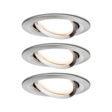 Beépíthető lámpa 3 részes készlet LED LED 19.5 W Paulmann 93483 Nova Vas (matt) Beépíthető lámpa 3 részes készlet LED LED 19.5 W Paulmann 93483 Nova Vas (matt)