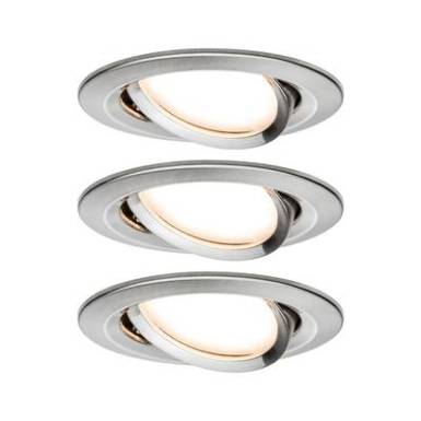 Beépíthető lámpa 3 részes készlet LED LED 19.5 W Paulmann 93447 Nova Nemesacél (matt) Beépíthető lámpa 3 részes készlet LED LED 19.5 W Paulmann 93447 Nova Nemesacél (matt)