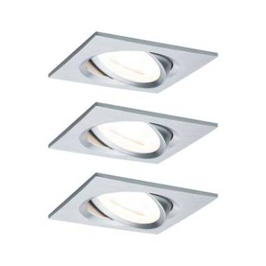 Be&eacute;p&iacute;thető l&aacute;mpa 3 r&eacute;szes k&eacute;szlet LED LED 19.5 W Paulmann 93456 Nova Alum&iacute;nium