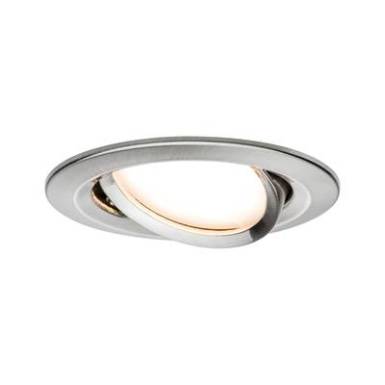 Beépíthető lámpa LED LED 6.5 W Paulmann 93446 Nova Nemesacél (matt) Beépíthető lámpa LED LED 6.5 W Paulmann 93446 Nova Nemesacél (matt)