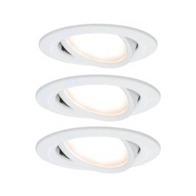 Beépíthető lámpa 3 részes készlet LED LED 19.5 W Paulmann 93449 Nova Fehér (matt) Beépíthető lámpa 3 részes készlet LED LED 19.5 W Paulmann 93449 Nova Fehér (matt)