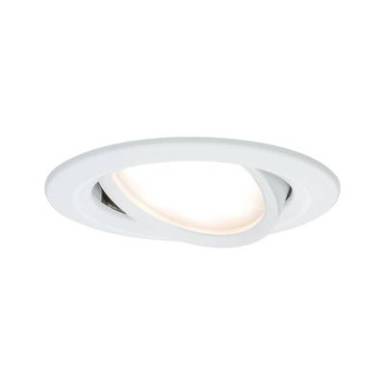 Beépíthető lámpa LED LED 6.5 W Paulmann 93484 Nova Fehér (matt) Beépíthető lámpa LED LED 6.5 W Paulmann 93484 Nova Fehér (matt)