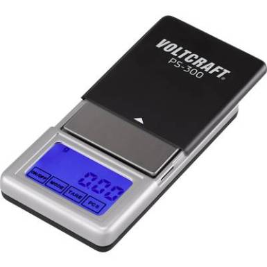 VOLTCRAFT VC-8912595 PS-200 Zsebmérleg Mérési tartomány (max.) 200 g Leolvashatóság 0.01 g Elemekről üzemeltetett Fekete, Ezüst VOLTCRAFT VC-8912595 PS-200 Zsebmérleg Mérési tartomány (max.) 200 g Leolvashatóság 0.01 g Elemekről üzemeltetett Fekete, Ezüst