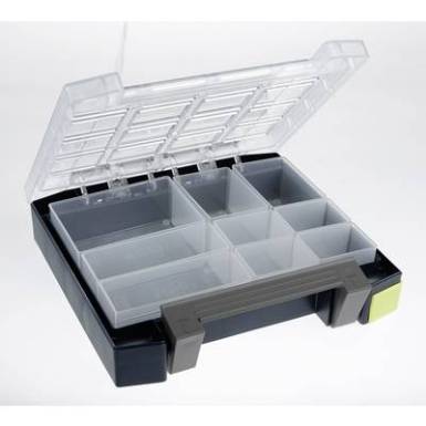raaco Boxxser 55 4x4-9 Rendszerező hordtáska (Sz x Ma x Mé) 241 x 55 x 225 mm Rekeszek: 9 raaco Boxxser 55 4x4-9 Rendszerező hordtáska (Sz x Ma x Mé) 241 x 55 x 225 mm Rekeszek: 9