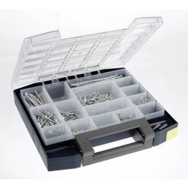 raaco Boxxser 55 5x5-15 Rendszerező hordtáska (Sz x Ma x Mé) 298 x 55 x 284 mm Rekeszek: 15 raaco Boxxser 55 5x5-15 Rendszerező hordtáska (Sz x Ma x Mé) 298 x 55 x 284 mm Rekeszek: 15
