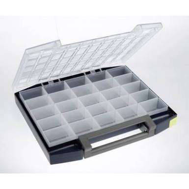 raaco Boxxser 55 5x10-25 Rendszerező hordtáska (Sz x Ma x Mé) 421 x 55 x 361 mm Rekeszek: 25 raaco Boxxser 55 5x10-25 Rendszerező hordtáska (Sz x Ma x Mé) 421 x 55 x 361 mm Rekeszek: 25