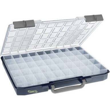 raaco CarryLite 55 5x10-50 Rendszerező hordtáska (Sz x Ma x Mé) 413 x 57 x 330 mm Rekeszek: 50 raaco CarryLite 55 5x10-50 Rendszerező hordtáska (Sz x Ma x Mé) 413 x 57 x 330 mm Rekeszek: 50