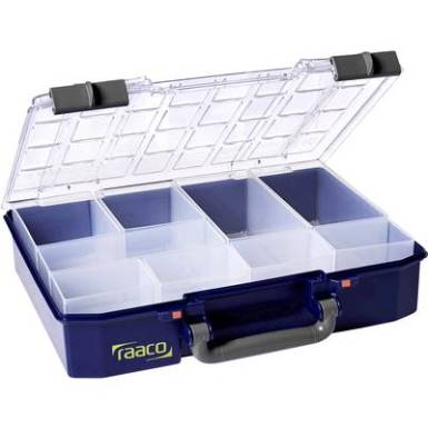 raaco CarryLite 80 4x8-9 Rendszerező hordtáska (Sz x Ma x Mé) 337 x 79 x 278 mm Rekeszek: 9 raaco CarryLite 80 4x8-9 Rendszerező hordtáska (Sz x Ma x Mé) 337 x 79 x 278 mm Rekeszek: 9