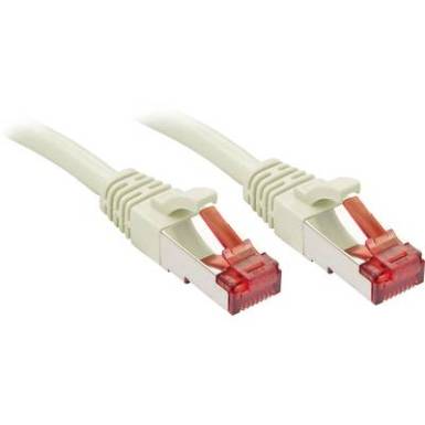 RJ45 Hálózat Csatlakozókábel CAT 6 S/FTP 0.3 m Szürke Védővel LINDY RJ45 Hálózat Csatlakozókábel CAT 6 S/FTP 0.3 m Szürke Védővel LINDY
