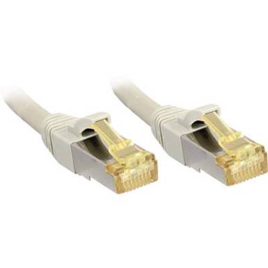 RJ45 Hálózat Csatlakozókábel S/FTP 1 m Szürke Védővel LINDY RJ45 Hálózat Csatlakozókábel S/FTP 1 m Szürke Védővel LINDY