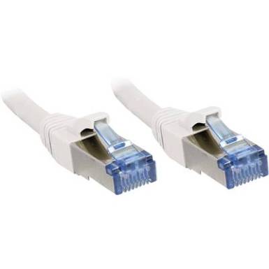 RJ45 Hálózat Csatlakozókábel CAT 6A S/FTP 0.3 m Fehér Védővel LINDY RJ45 Hálózat Csatlakozókábel CAT 6A S/FTP 0.3 m Fehér Védővel LINDY
