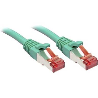 RJ45 Hálózat Csatlakozókábel CAT 6 S/FTP 1 m Zöld Védővel LINDY RJ45 Hálózat Csatlakozókábel CAT 6 S/FTP 1 m Zöld Védővel LINDY