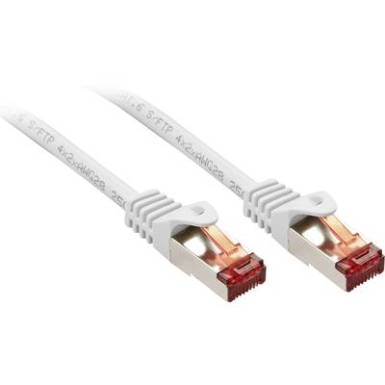 RJ45 Hálózat Csatlakozókábel 2 m Fehér LINDY RJ45 Hálózat Csatlakozókábel 2 m Fehér LINDY