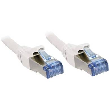RJ45 Hálózat Csatlakozókábel CAT 6A S/FTP 1.5 m Fehér Védővel LINDY RJ45 Hálózat Csatlakozókábel CAT 6A S/FTP 1.5 m Fehér Védővel LINDY