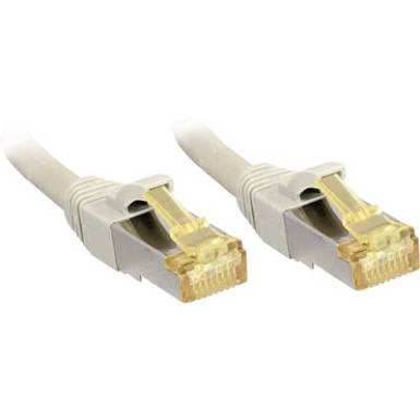 RJ45 H&aacute;l&oacute;zat Csatlakoz&oacute;k&aacute;bel S/FTP 0.5 m Sz&uuml;rke V&eacute;dővel LINDY
