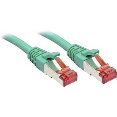 RJ45 Hálózat Csatlakozókábel CAT 6 S/FTP 10 m Zöld Védővel LINDY RJ45 Hálózat Csatlakozókábel CAT 6 S/FTP 10 m Zöld Védővel LINDY