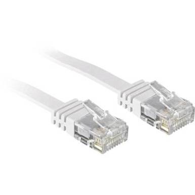 RJ45 Hálózat Csatlakozókábel CAT 6 U/UTP 10 m Fehér Védővel LINDY RJ45 Hálózat Csatlakozókábel CAT 6 U/UTP 10 m Fehér Védővel LINDY
