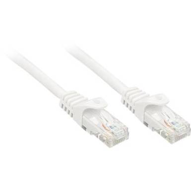RJ45 Hálózat Csatlakozókábel CAT 6 U/UTP 0.3 m Fehér Védővel LINDY RJ45 Hálózat Csatlakozókábel CAT 6 U/UTP 0.3 m Fehér Védővel LINDY