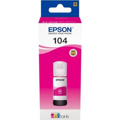 Epson Tinta EcoTank 104 Eredeti Bíbor C13T00P340 Epson Tinta EcoTank 104 Eredeti Bíbor C13T00P340