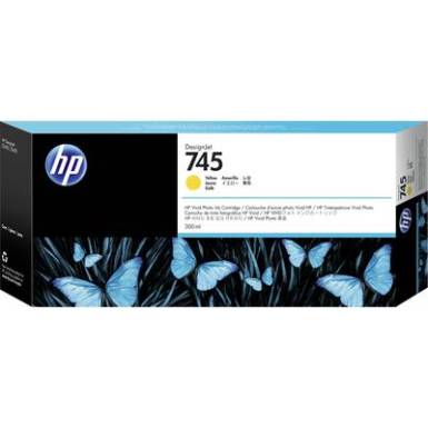HP Tintapatron 745 Eredeti Sárga 300 ml F9K02A 1 db HP Tintapatron 745 Eredeti Sárga 300 ml F9K02A 1 db