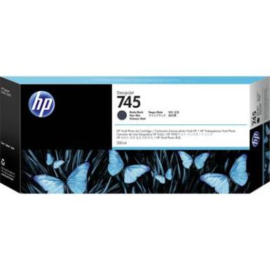 HP Tintapatron 745 Eredeti Matt fekete 300 ml F9K05A 1 db HP Tintapatron 745 Eredeti Matt fekete 300 ml F9K05A 1 db
