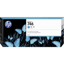 HP Tintapatron 746 Eredeti Cián 300 ml P2V80A 1 db