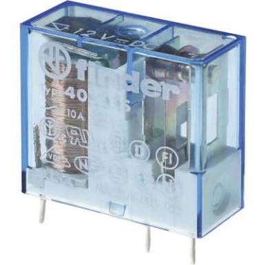 Finder 40.31.9.012.0000 Nyák relé 12 V/DC 12 A 1 váltó 1 db Finder 40.31.9.012.0000 Nyák relé 12 V/DC 12 A 1 váltó 1 db