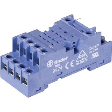 Reléfoglalat 1 db Finder 94.74 Finder 55.32, Finder 55.34 Reléfoglalat 1 db Finder 94.74 Finder 55.32, Finder 55.34