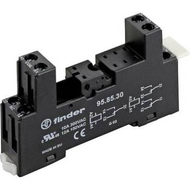 Reléfoglalat 1 db Finder 95.85.30 Finder 40.51, Finder 40.52 (H x Sz x Ma) 81.9 x 15.5 x 46.8 mm Reléfoglalat 1 db Finder 95.85.30 Finder 40.51, Finder 40.52 (H x Sz x Ma) 81.9 x 15.5 x 46.8 mm