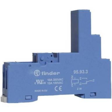 Reléfoglalat 1 db Finder 95.93.3 Finder 40.51, Finder 40.52, Finder 40.61 (H x Sz x Ma) 81.9 x 15.5 x 64.8 mm Reléfoglalat 1 db Finder 95.93.3 Finder 40.51, Finder 40.52, Finder 40.61 (H x Sz x Ma) 81.9 x 15.5 x 64.8 mm
