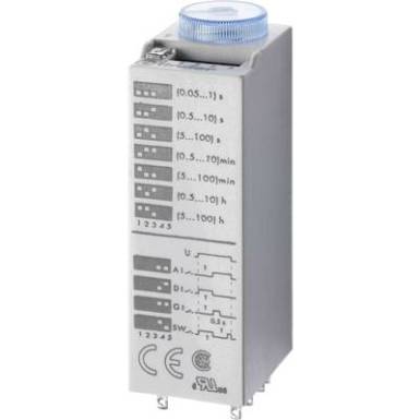 Időrelé Üzemi feszültség: 240 V/AC Finder 85.02.0.024.0000 2 váltó 10 A 400 V/AC Multifunkció Időrelé Üzemi feszültség: 240 V/AC Finder 85.02.0.024.0000 2 váltó 10 A 400 V/AC Multifunkció